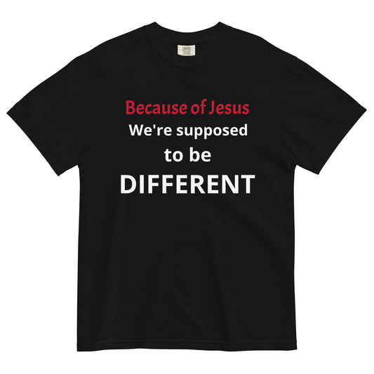 Unisex Supposed to be Different t-shirt