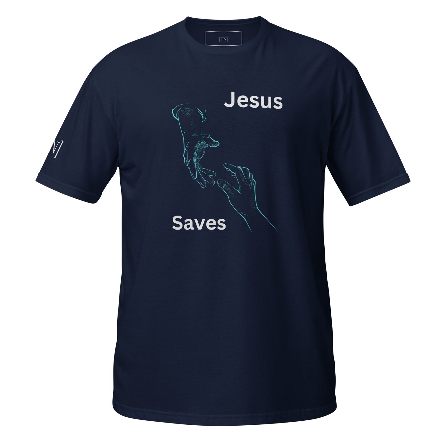 Unisex Dark Jesus Saves T-Shirt