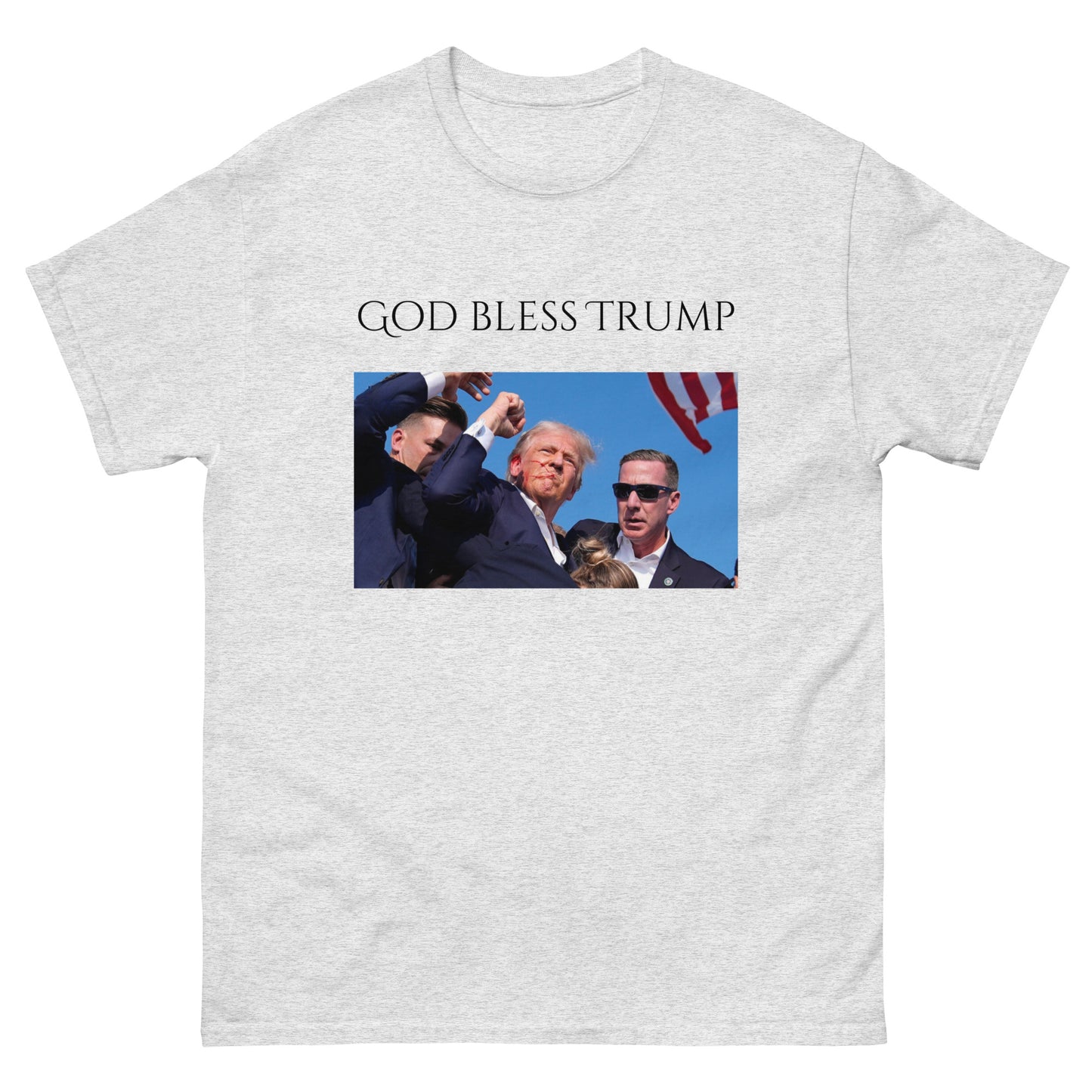 Unisex God Bless Trump Tee