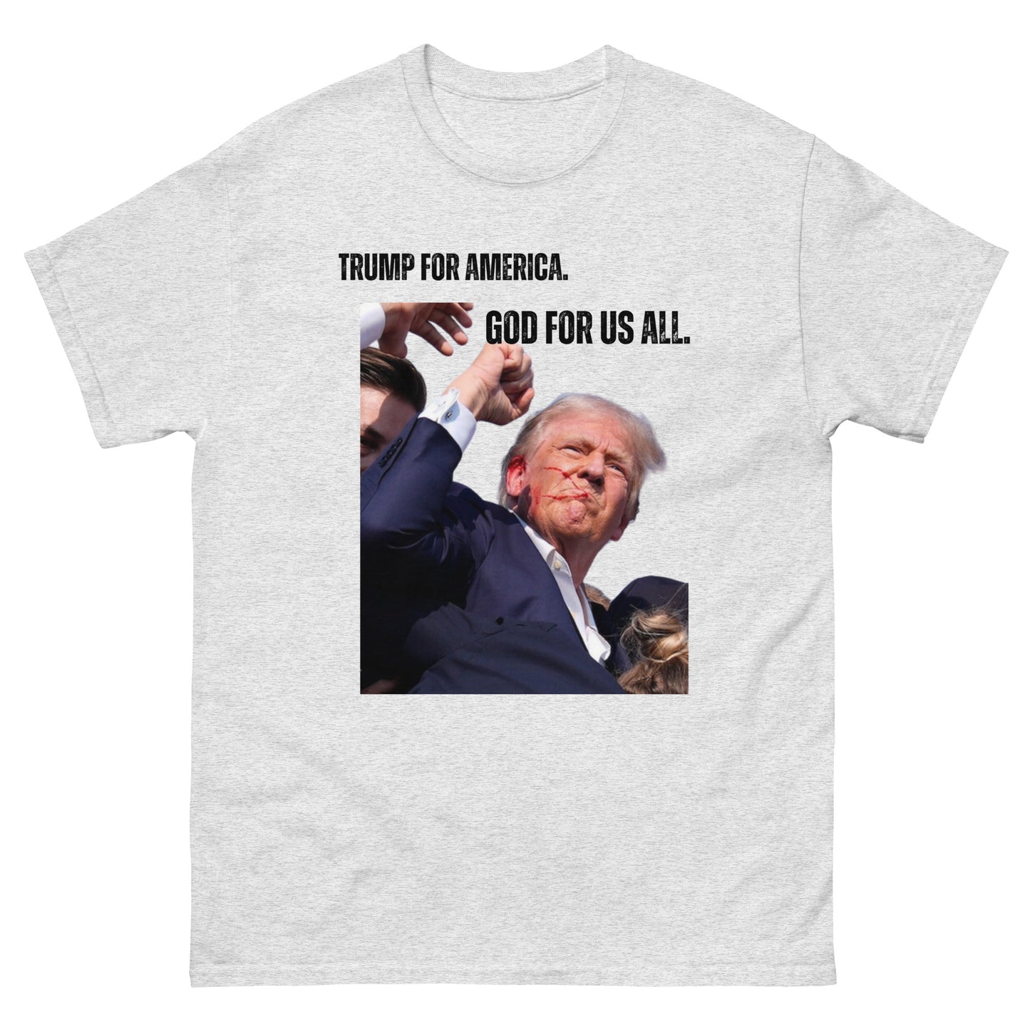 Unisex God and Trump Tee