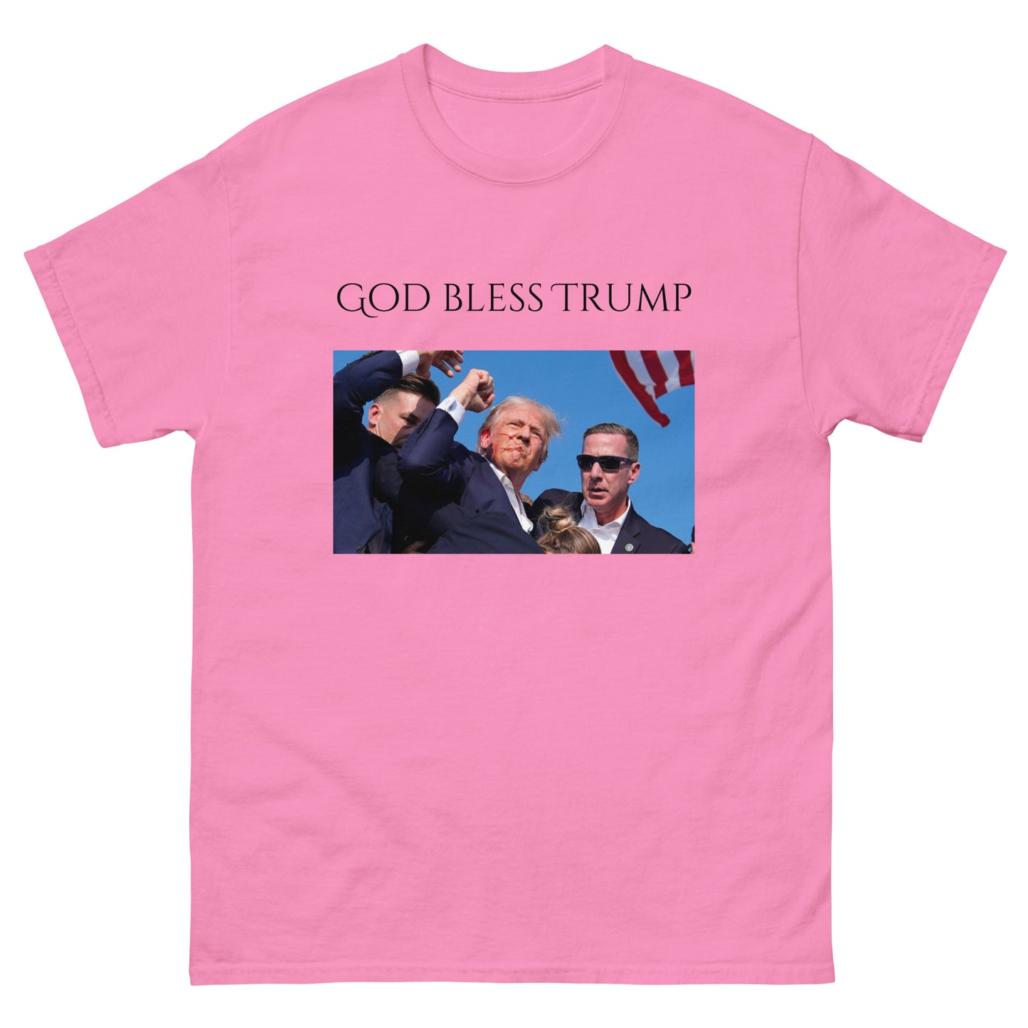 Unisex God Bless Trump Tee