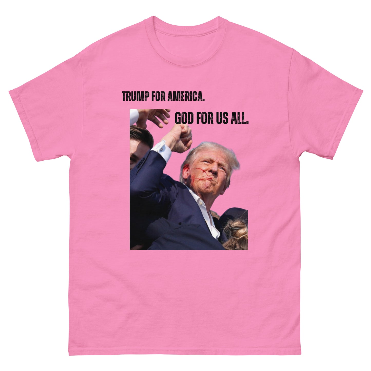 Unisex God and Trump Tee