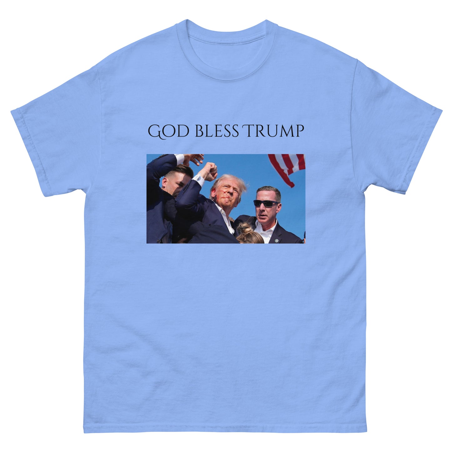 Unisex God Bless Trump Tee