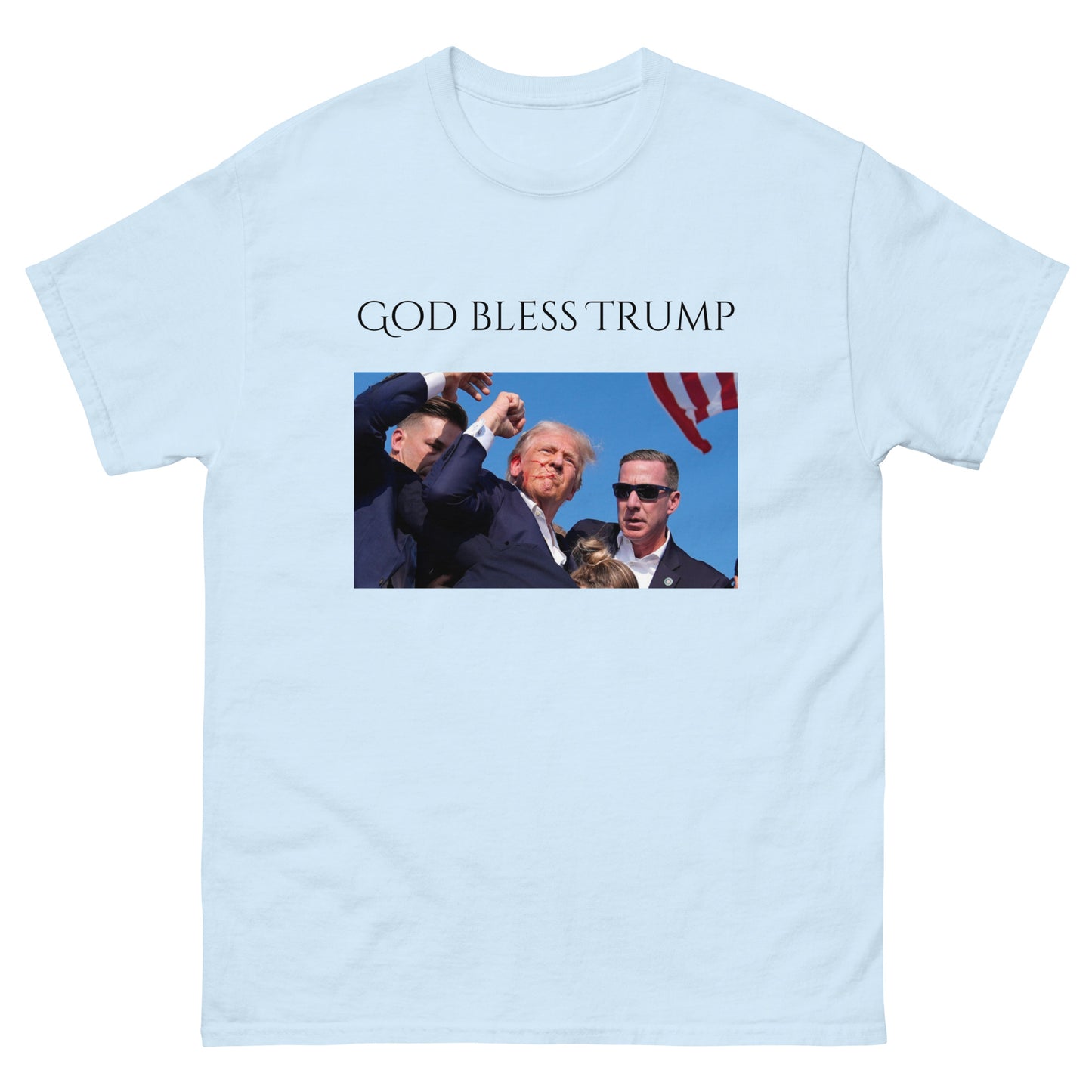 Unisex God Bless Trump Tee