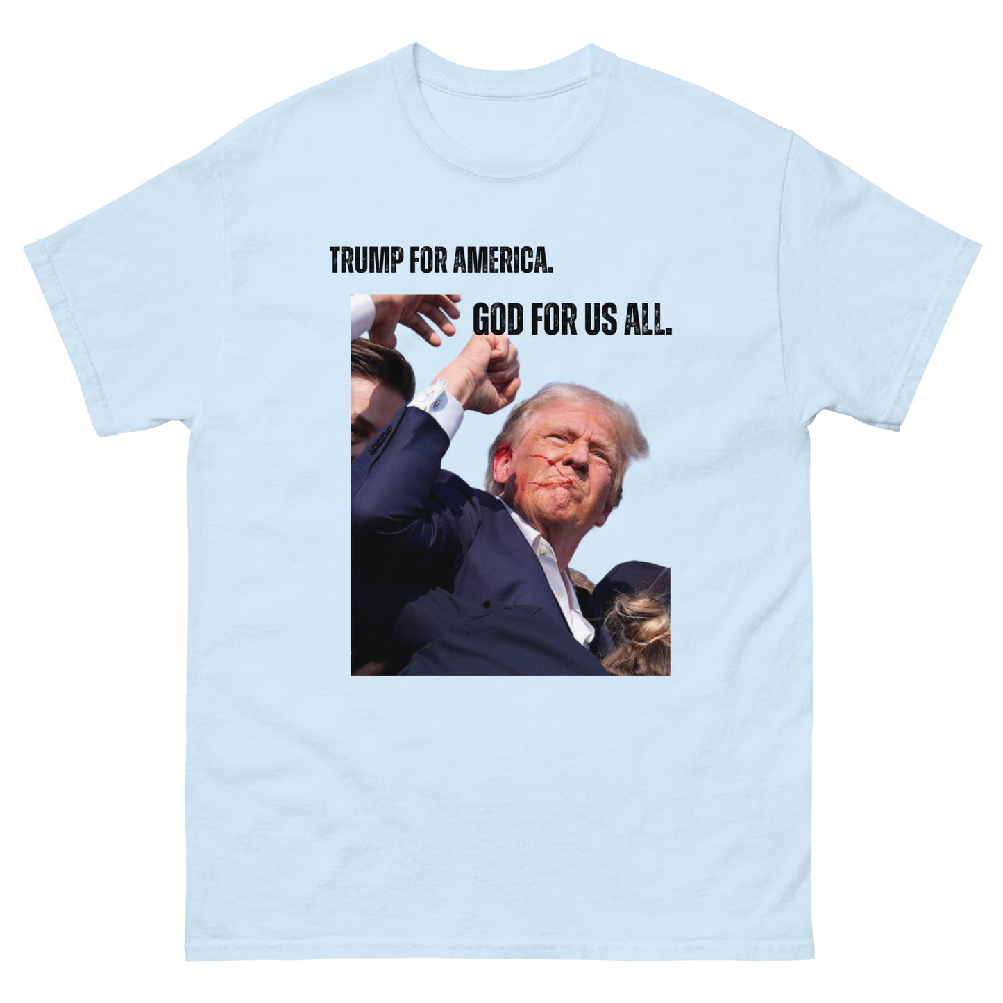 Unisex God and Trump Tee