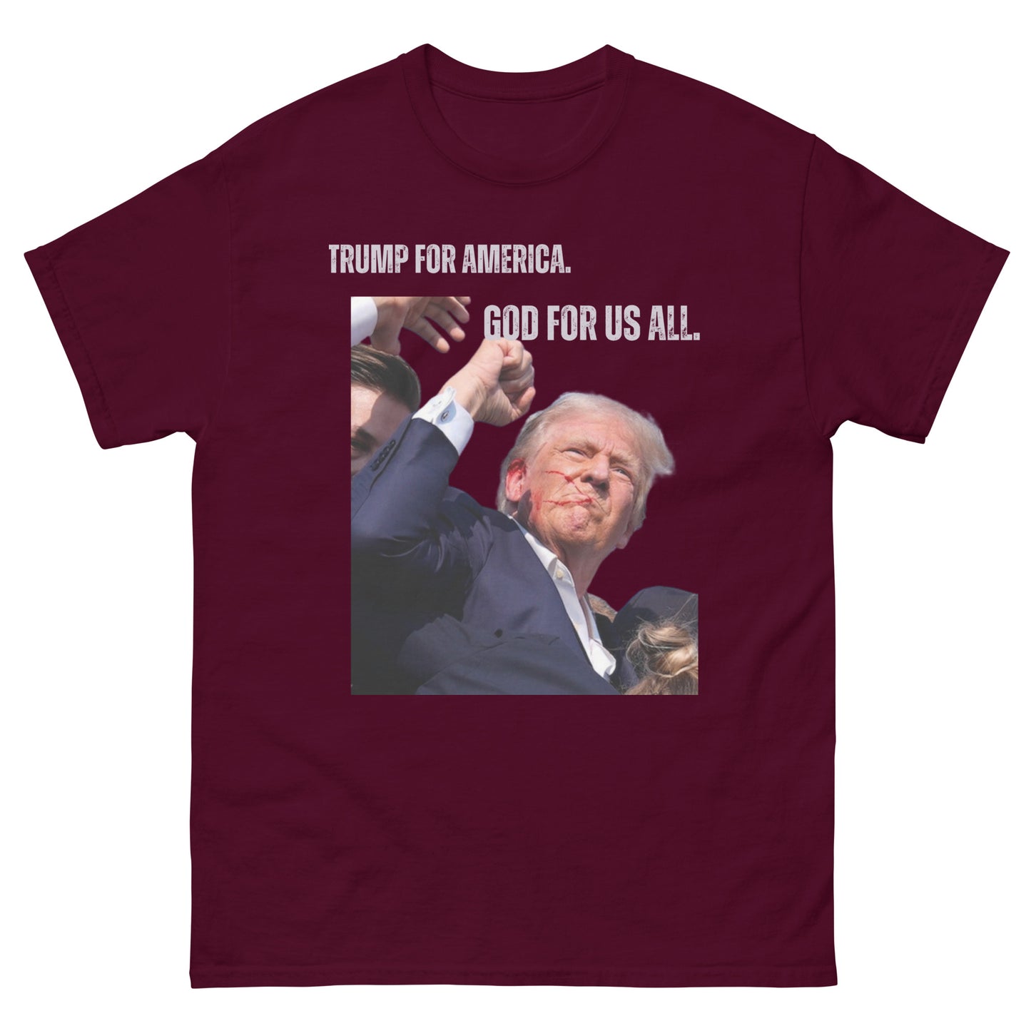 Unisex God and Trump Tee