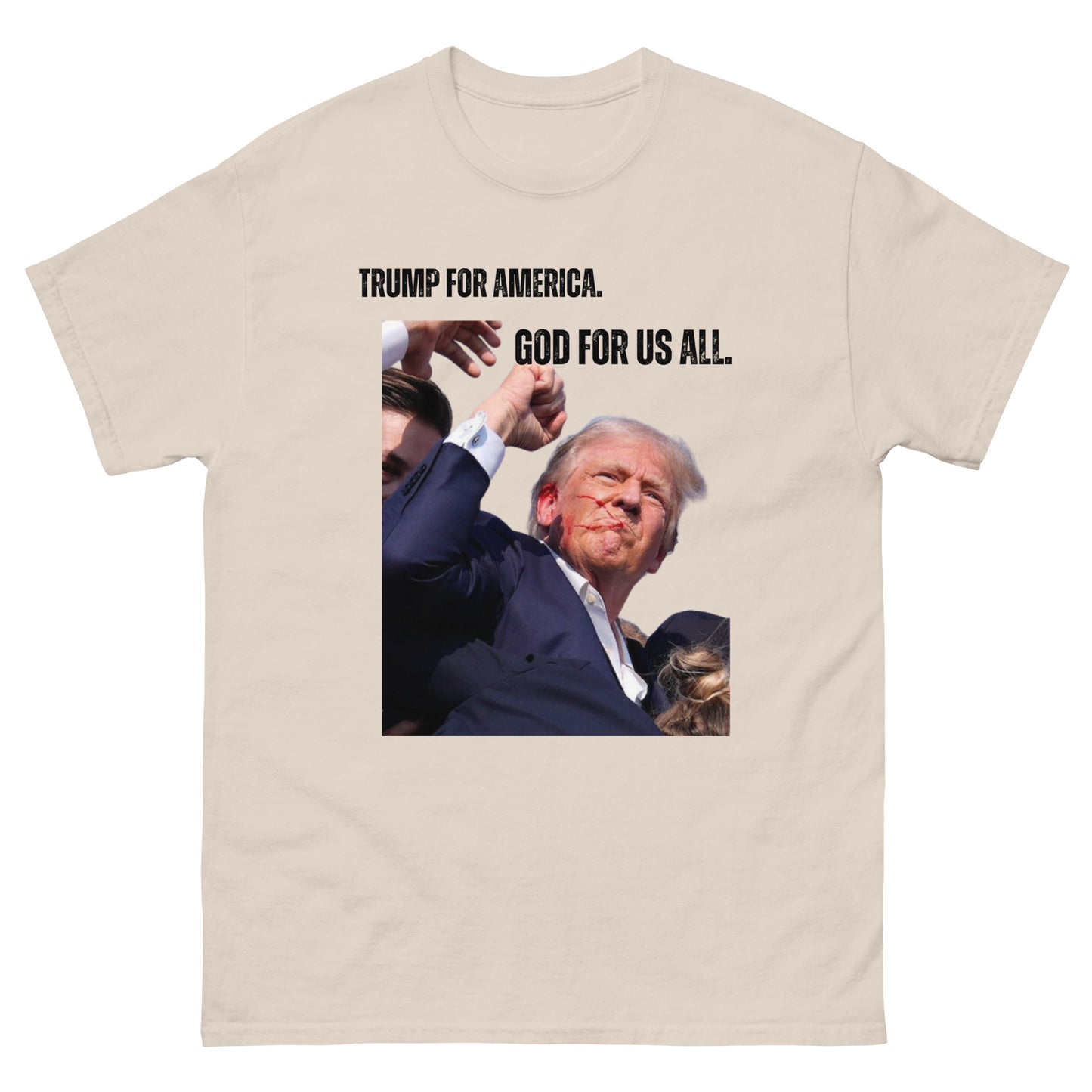 Unisex God and Trump Tee