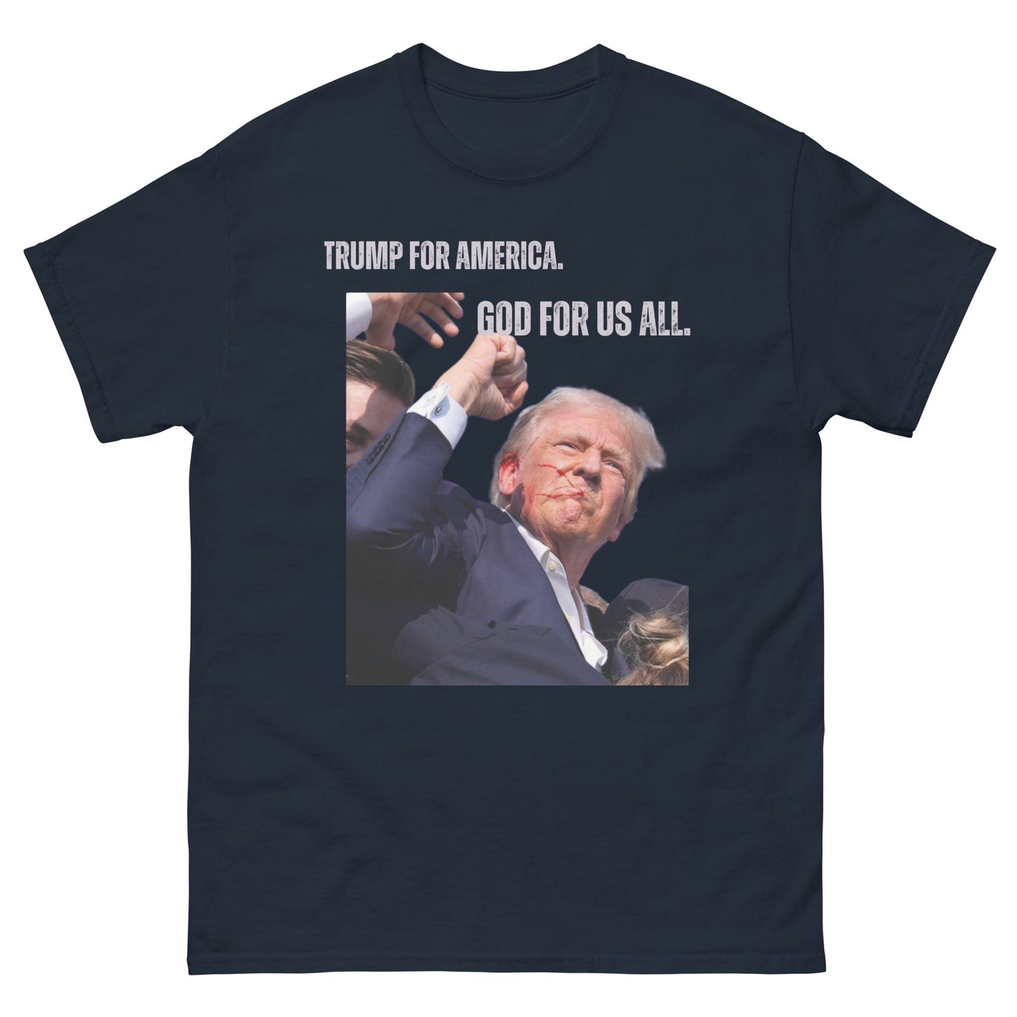 Unisex God and Trump Tee