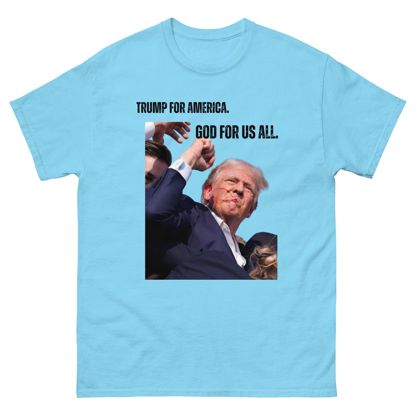 Unisex God and Trump Tee