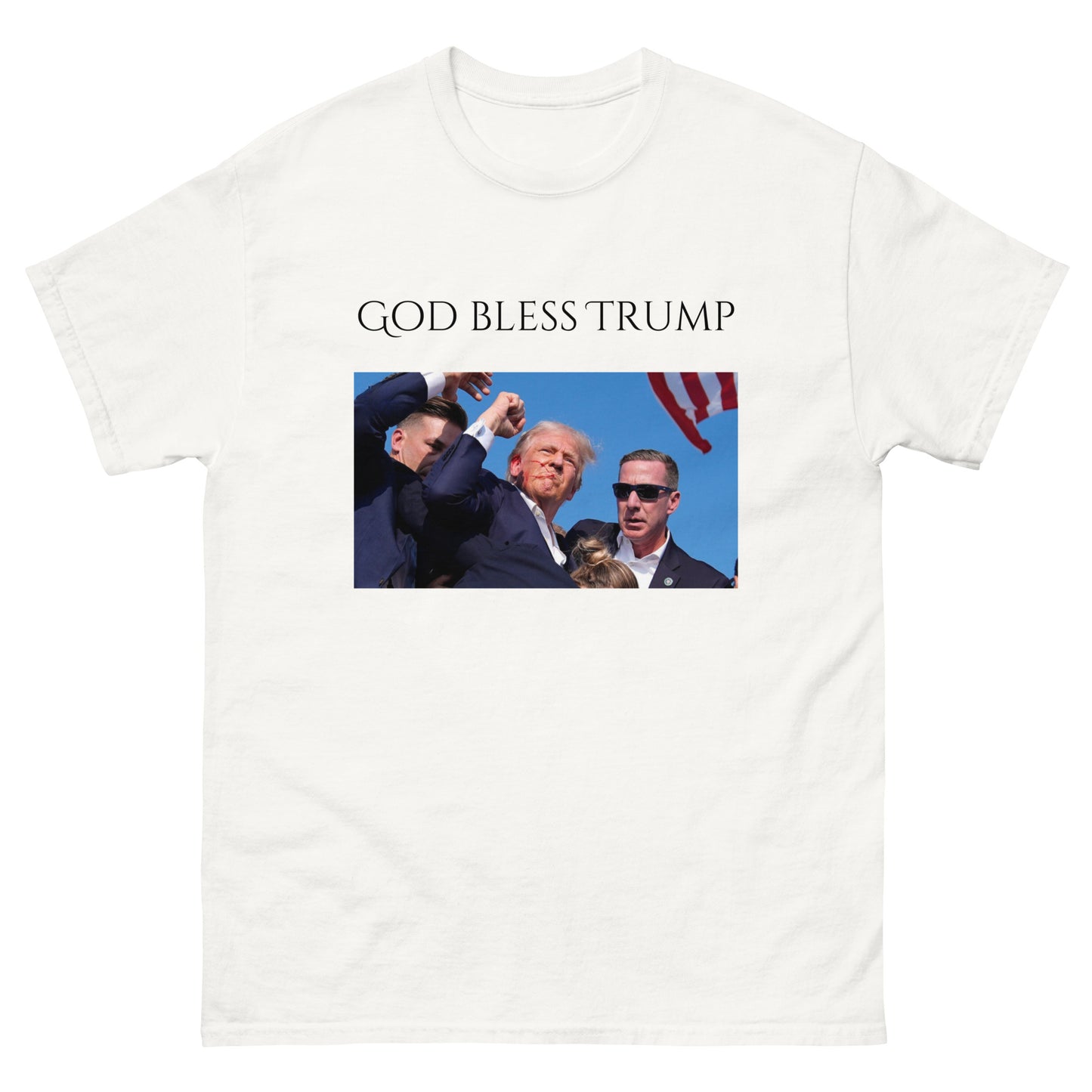 Unisex God Bless Trump Tee