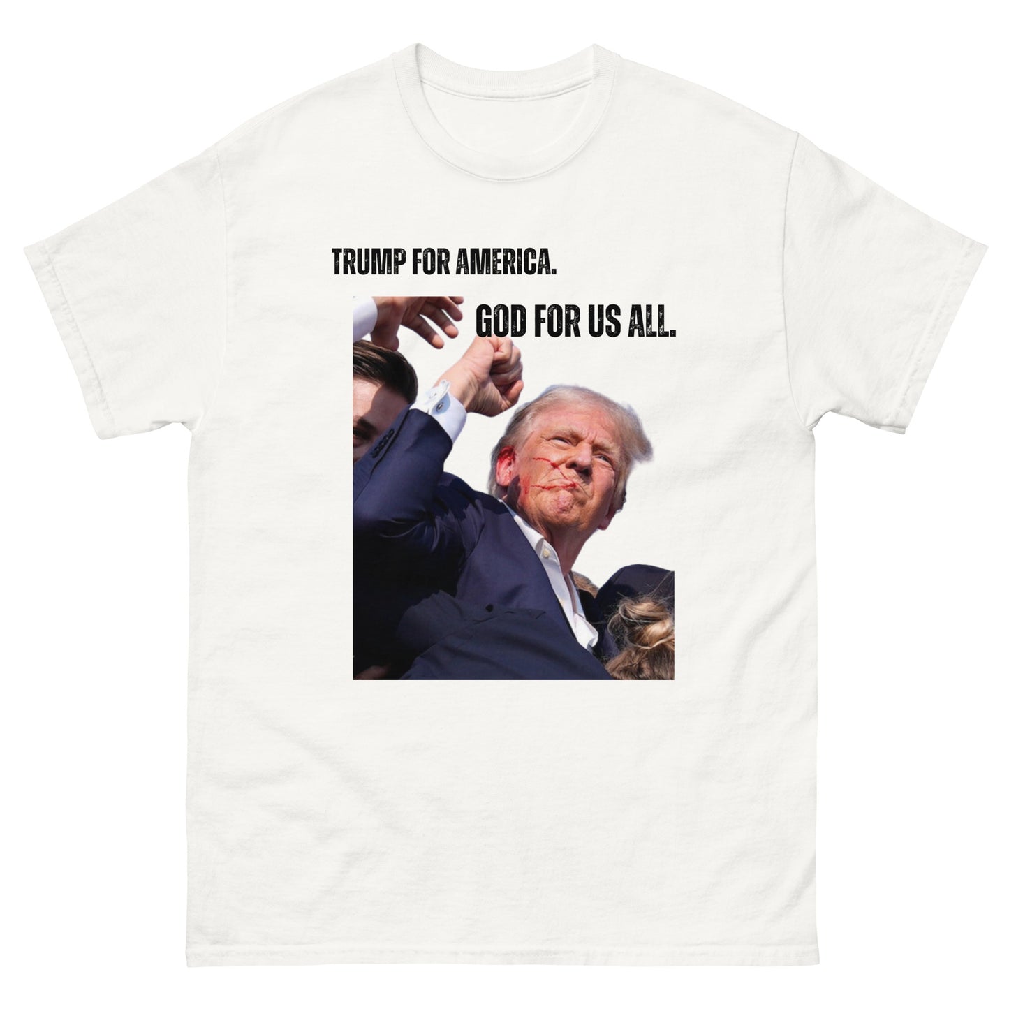 Unisex God and Trump Tee