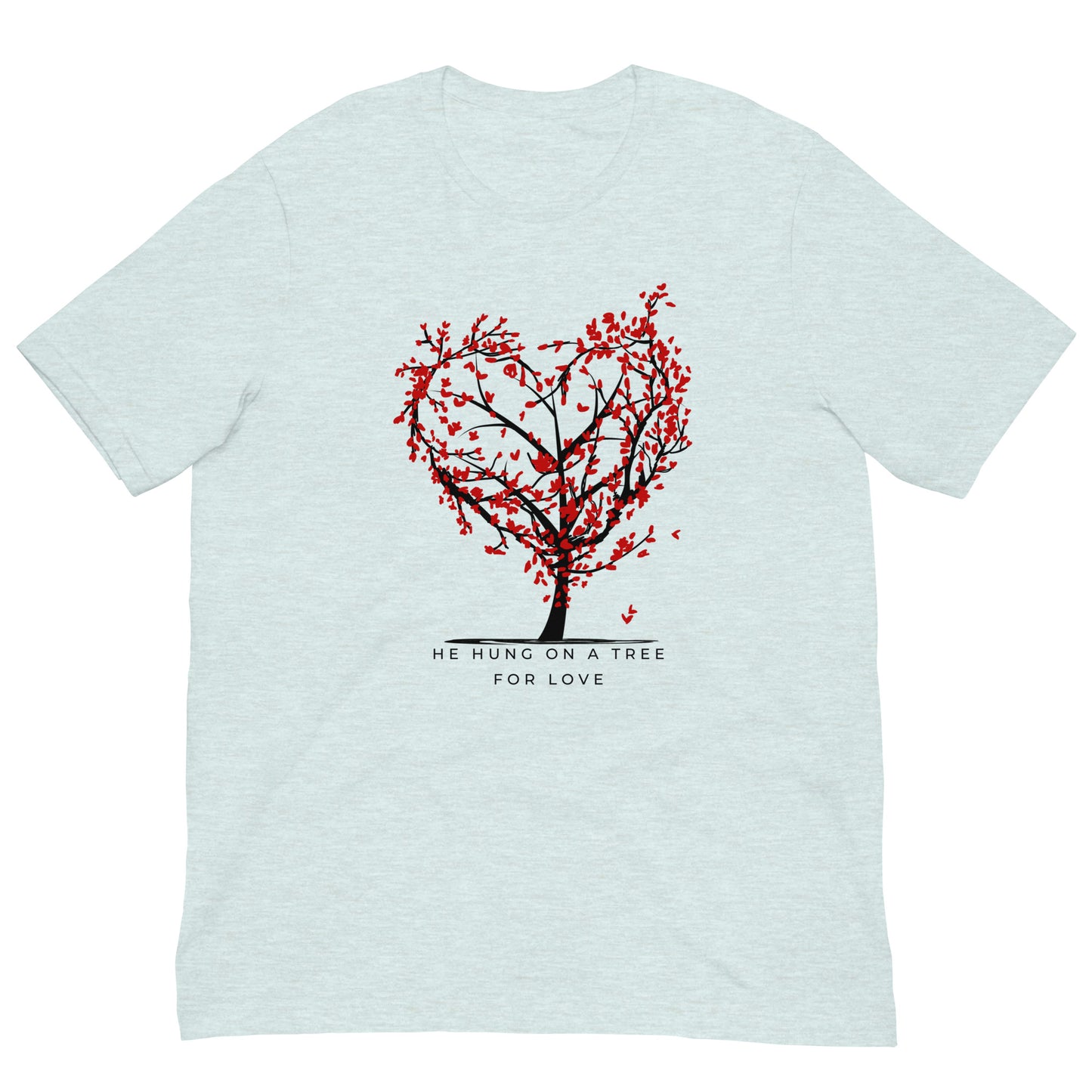 Unisex Love on a tree t-shirt