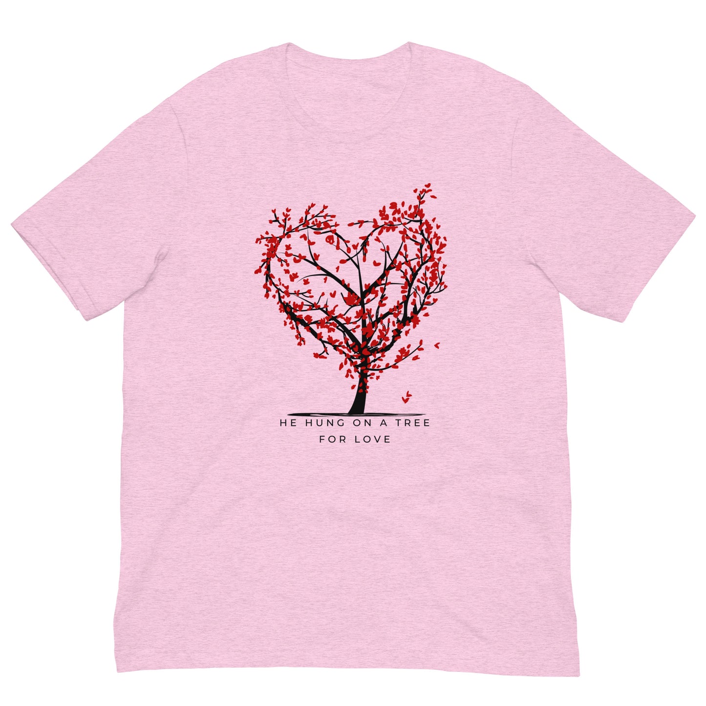 Unisex Love on a tree t-shirt